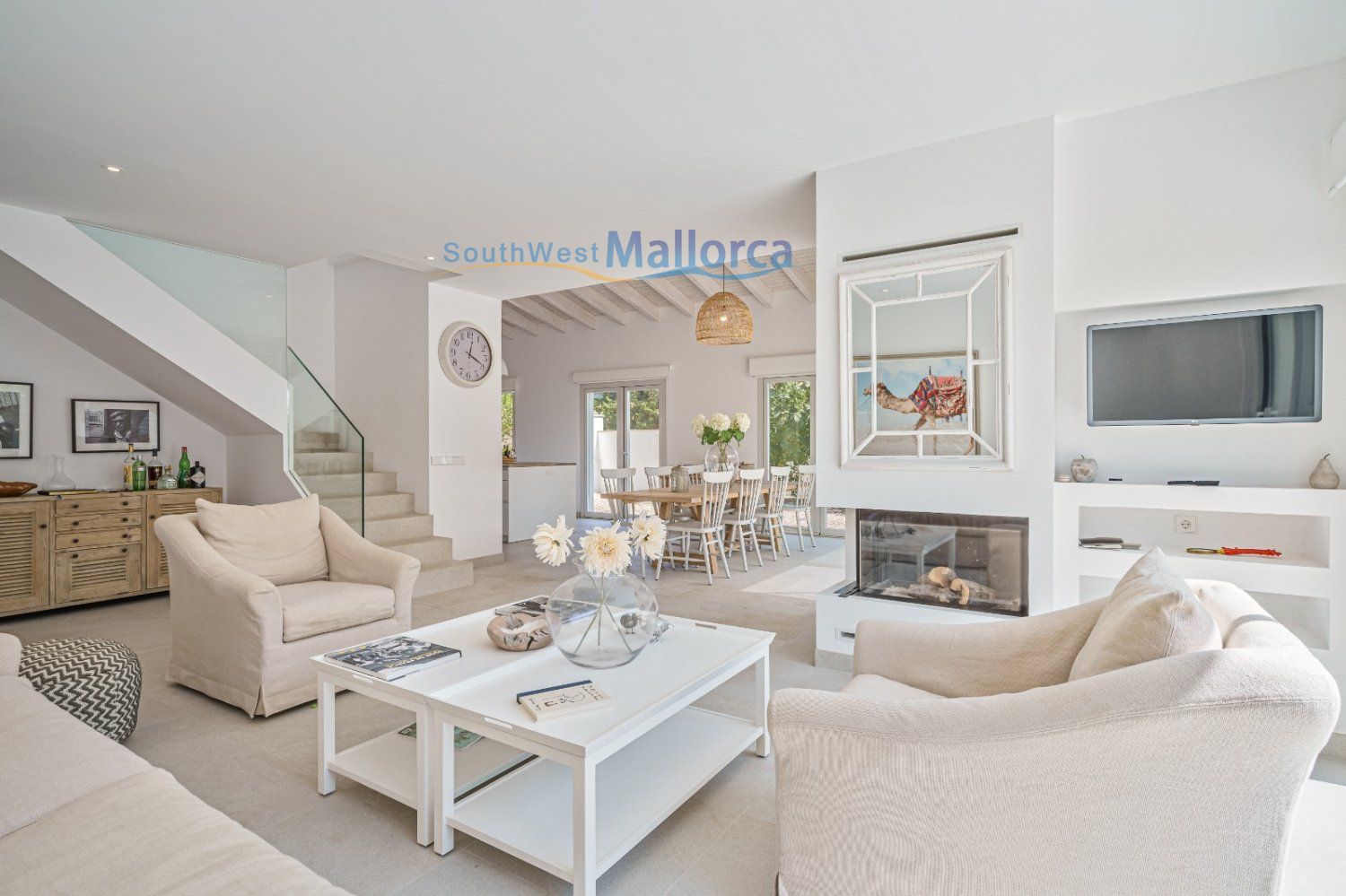 Villa in Mallorca, Port Andratx, Villa Blanca - Living Space